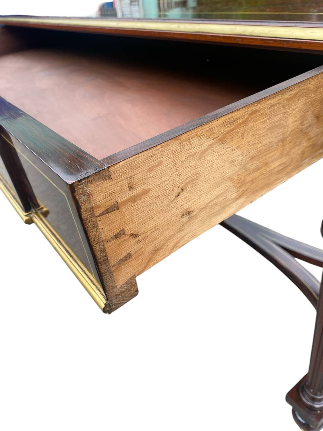 Napoleon III marquetry desk table