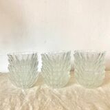 Vintage glass cups 17 pieces