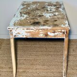 Natural wooden table