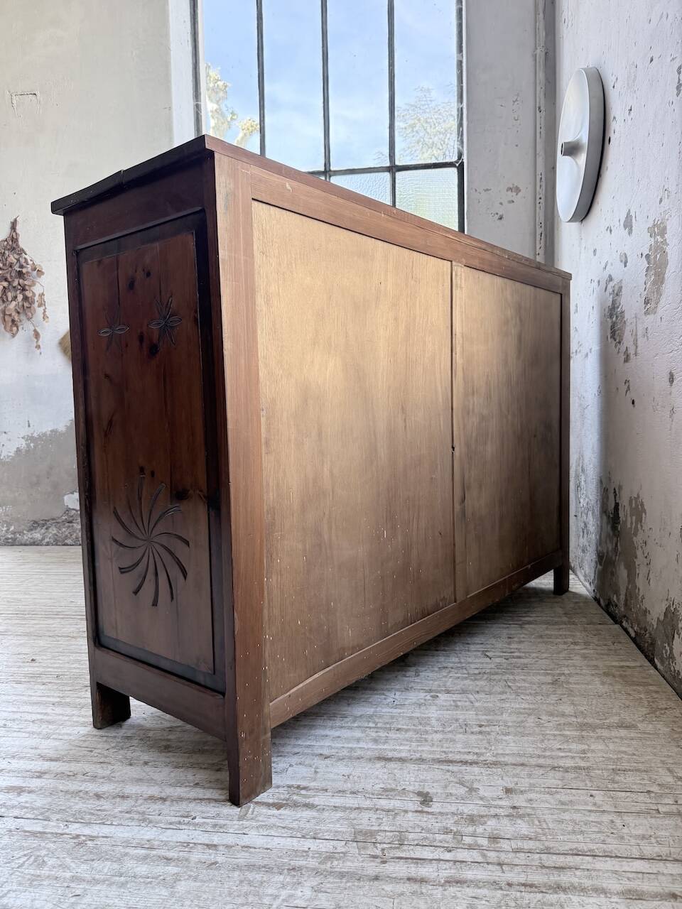 Jam cupboard, popular Savoyard art, 1950s.