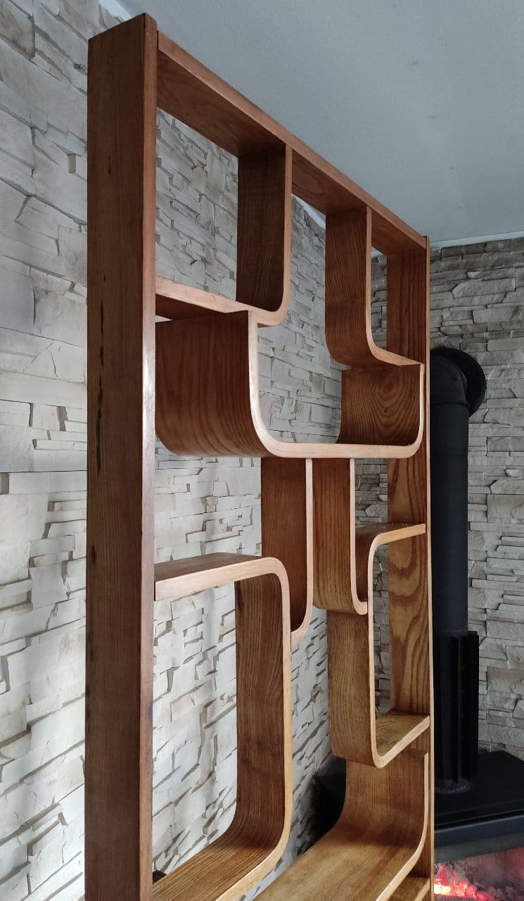 Room divider by L. Volák for Dřevopodnik Holešov, Czechoslovakia, 1960s