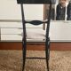 Suite of 5 Chiavari chairs in blackened walnut, Giuseppe Gaetano Descalzi - 19th century