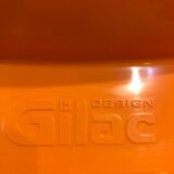 Chaise Gilac en plastique orange