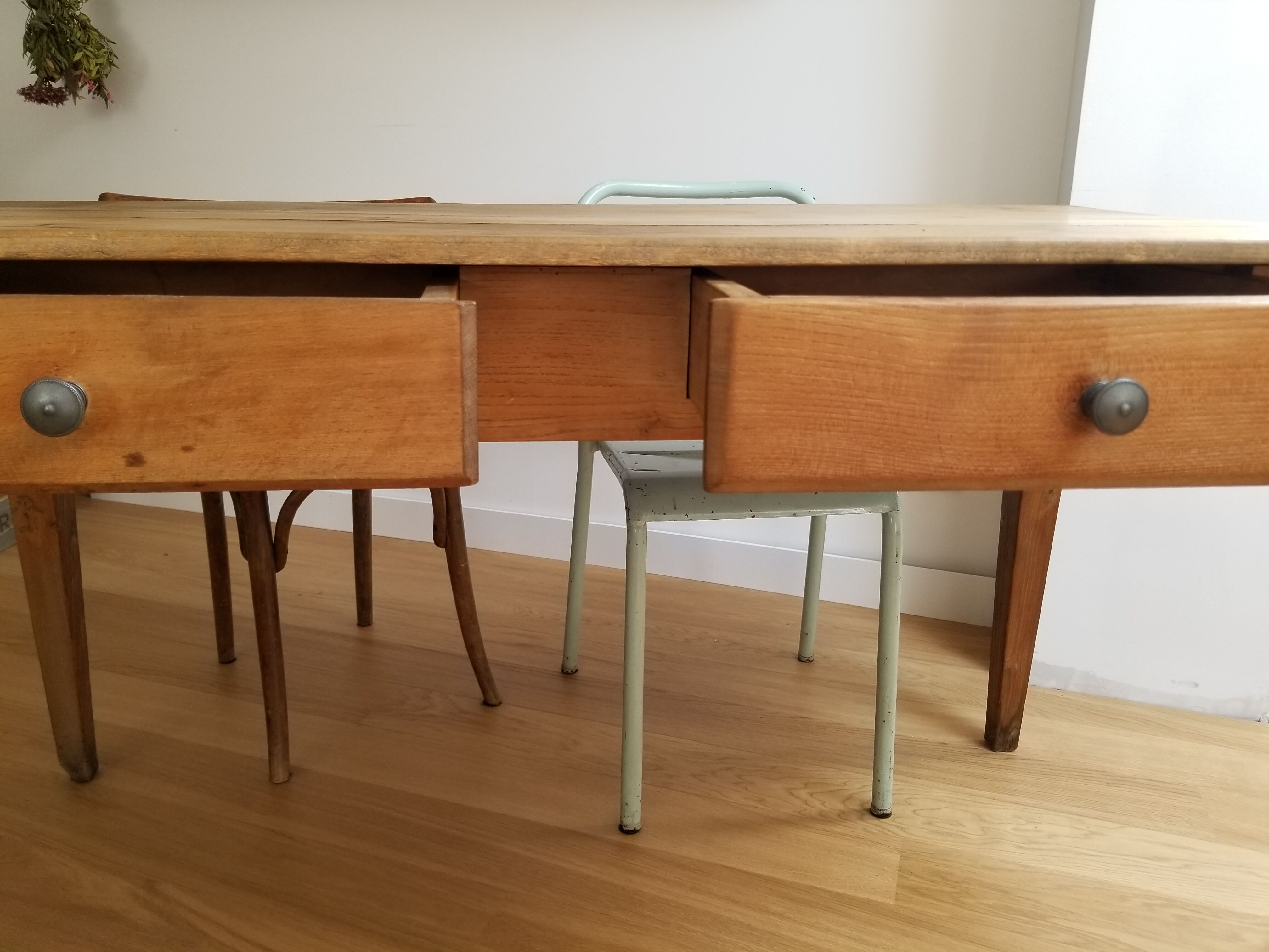 Farm table 4 drawers
