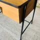 Vintage metal and formica desk with 2 drawers, circa 60's
