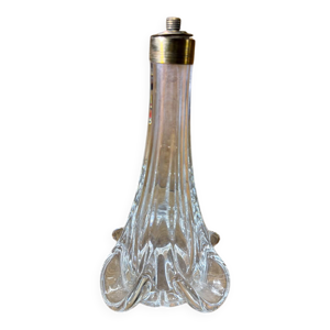 Pied de lampe cristal