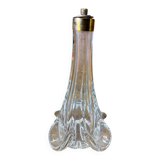 Lamp base Crystal of Sèvres France – vintage moulded crystal from the years