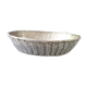 Breadbasket, braided silver metal banette 25 cm