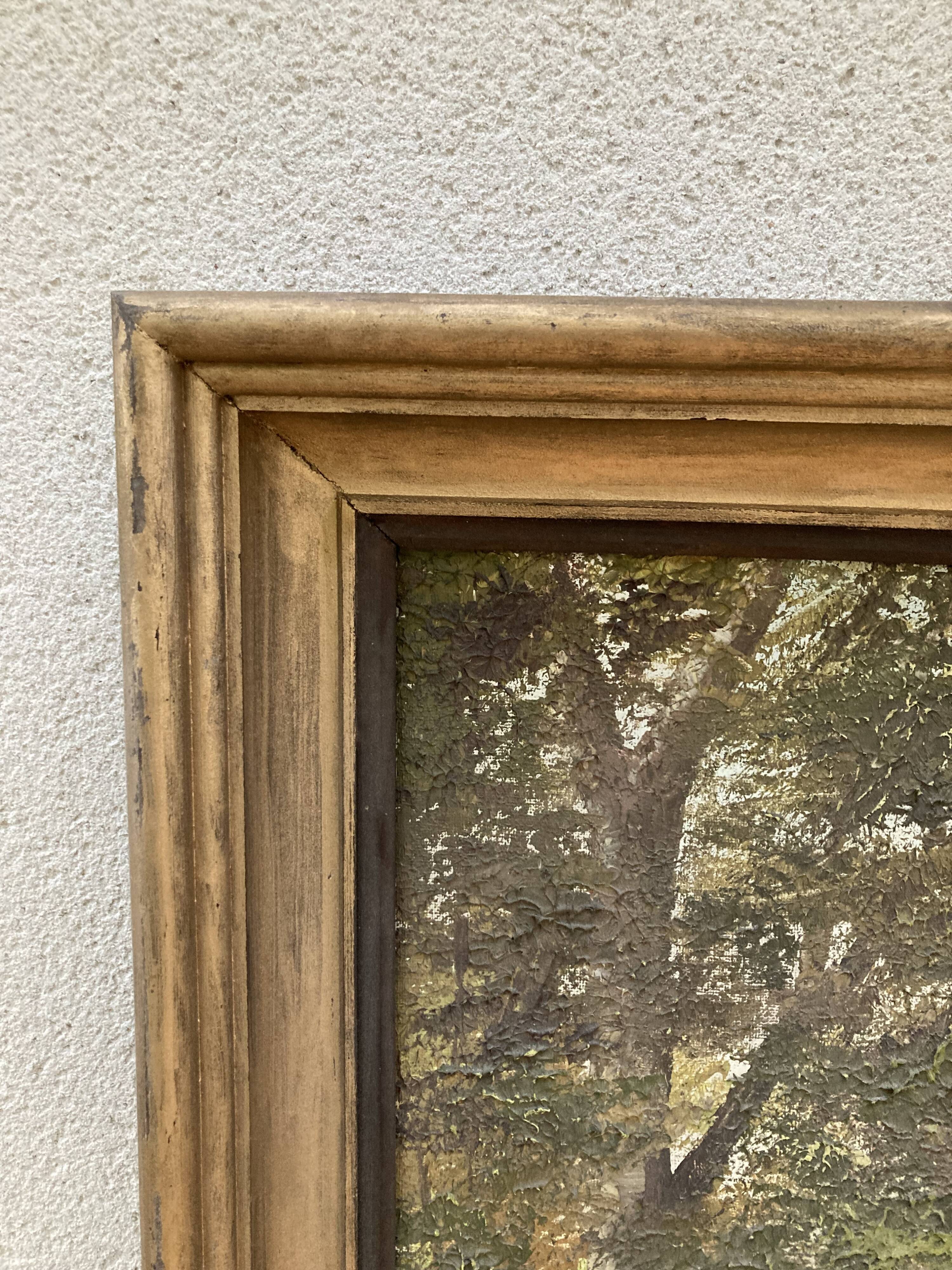 Ancient forest painting