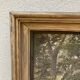 Tableau ancien forêt