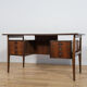 Mid-Century Rosewood Desk by Gunnar Nielsen Tibergaard for Tibergaard, Denmark, 1960s