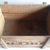 Ibled chocolate box in old wooden transport