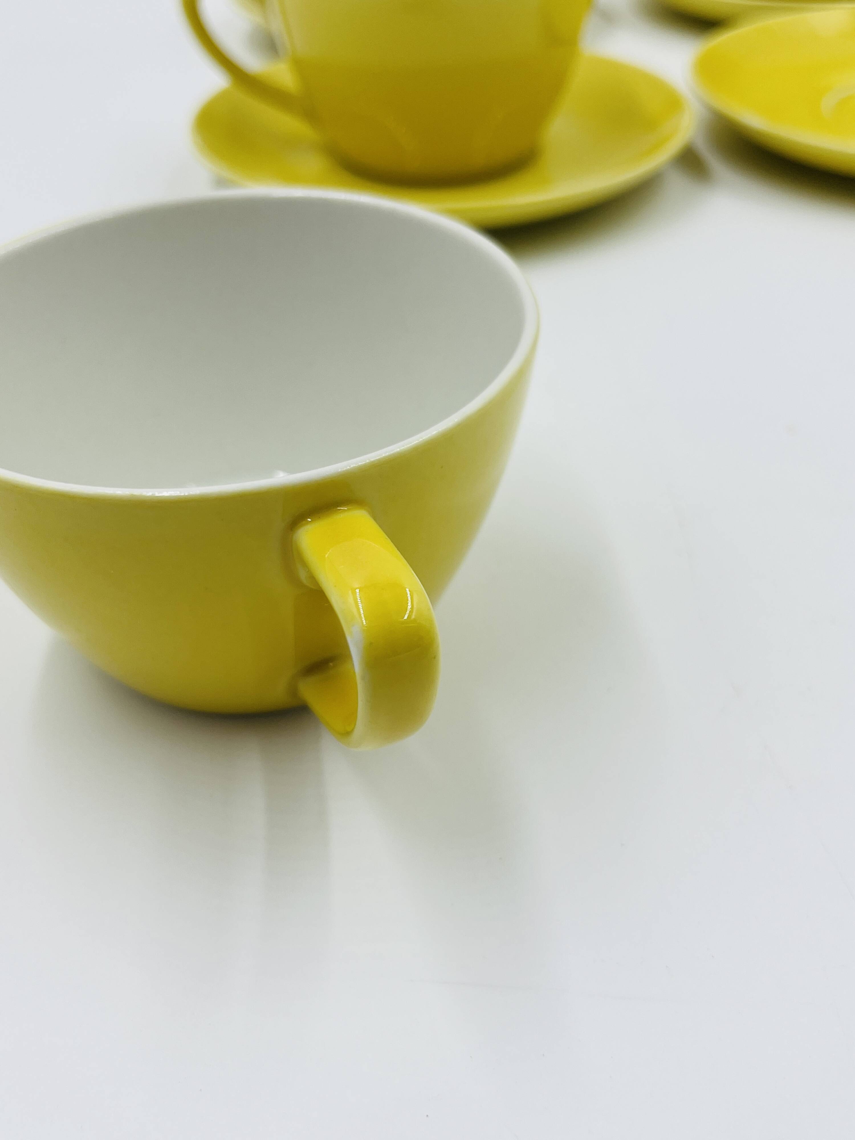 Set of 4 cups and saucers Villeroy & Boch