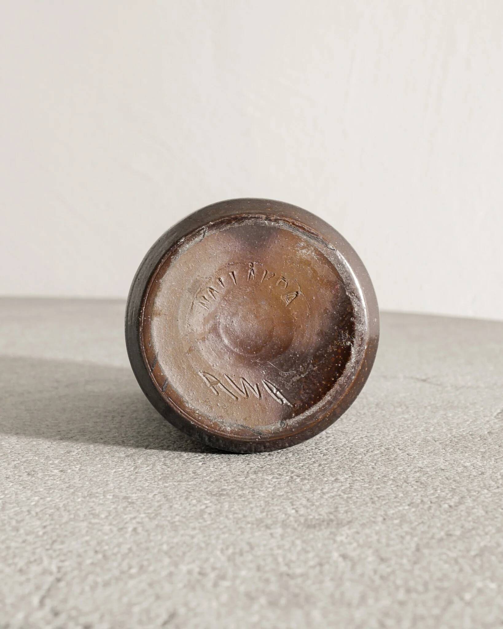 Swedish Mid Century Ceramic Cylinder Vase by Arthur Andersson, 1940s