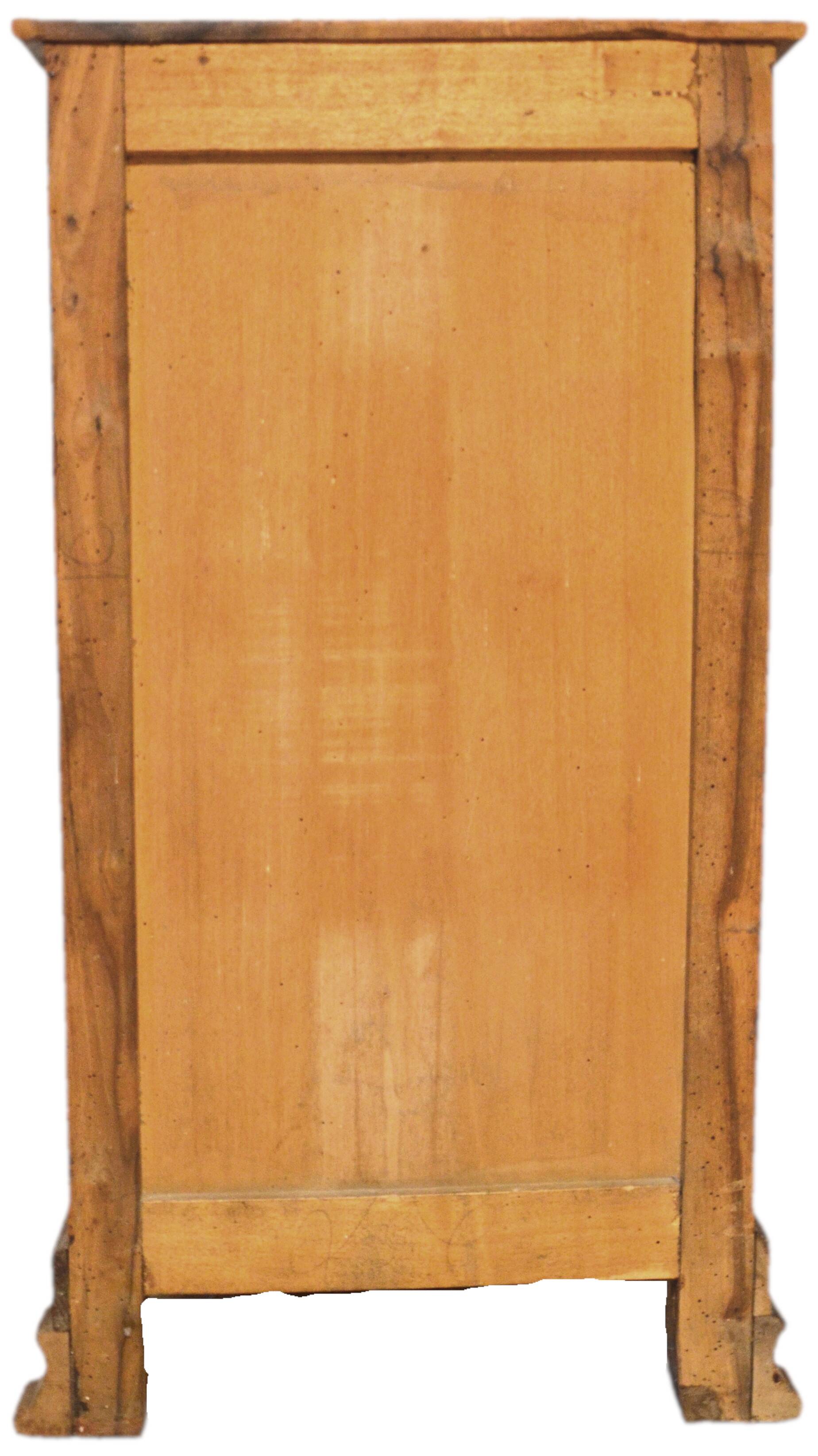 Walnut bedside table