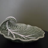 Cabbage leaf trinket bowl