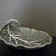 Cabbage leaf trinket bowl