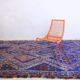 Collector's Indigo Blue Rug - 387 x 195 cm