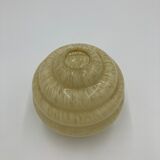 Yellow Clichy glass globe