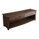 Old trading counter in solid oak – 19th century trade furniture