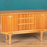 Retro Walnut 1960s Jentique Short Sideboard