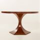 Carlo de Carli round rosewood table, 1960s