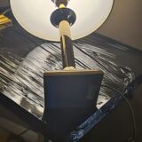 2 lampes deluxe laiton, chrome et or, 1970 a 80