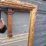 Gilded mirror in Louis XV style