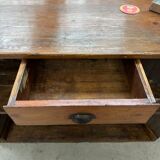 Large corner bar counter from the late 19th century.