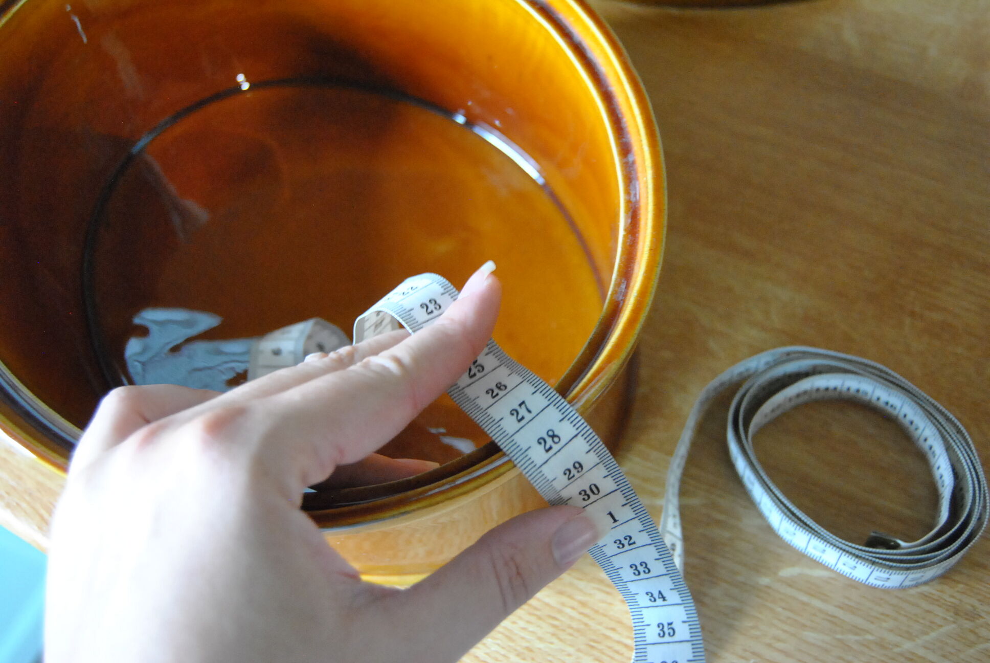 Vintage yellow enamelled rabbit terrine