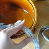 Vintage yellow enamelled rabbit terrine