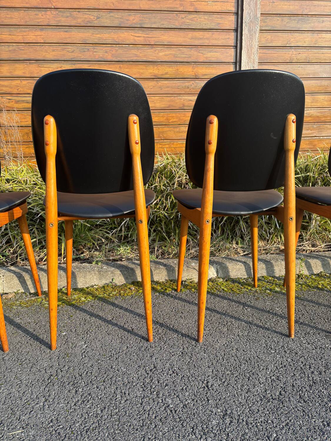 Set of 6 Baumann Pegasus chairs