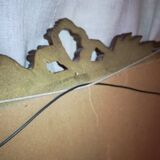 Old mirror in gilded stucco - 100x70cm