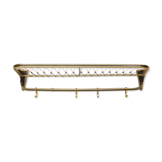 Vintage train coat rack
