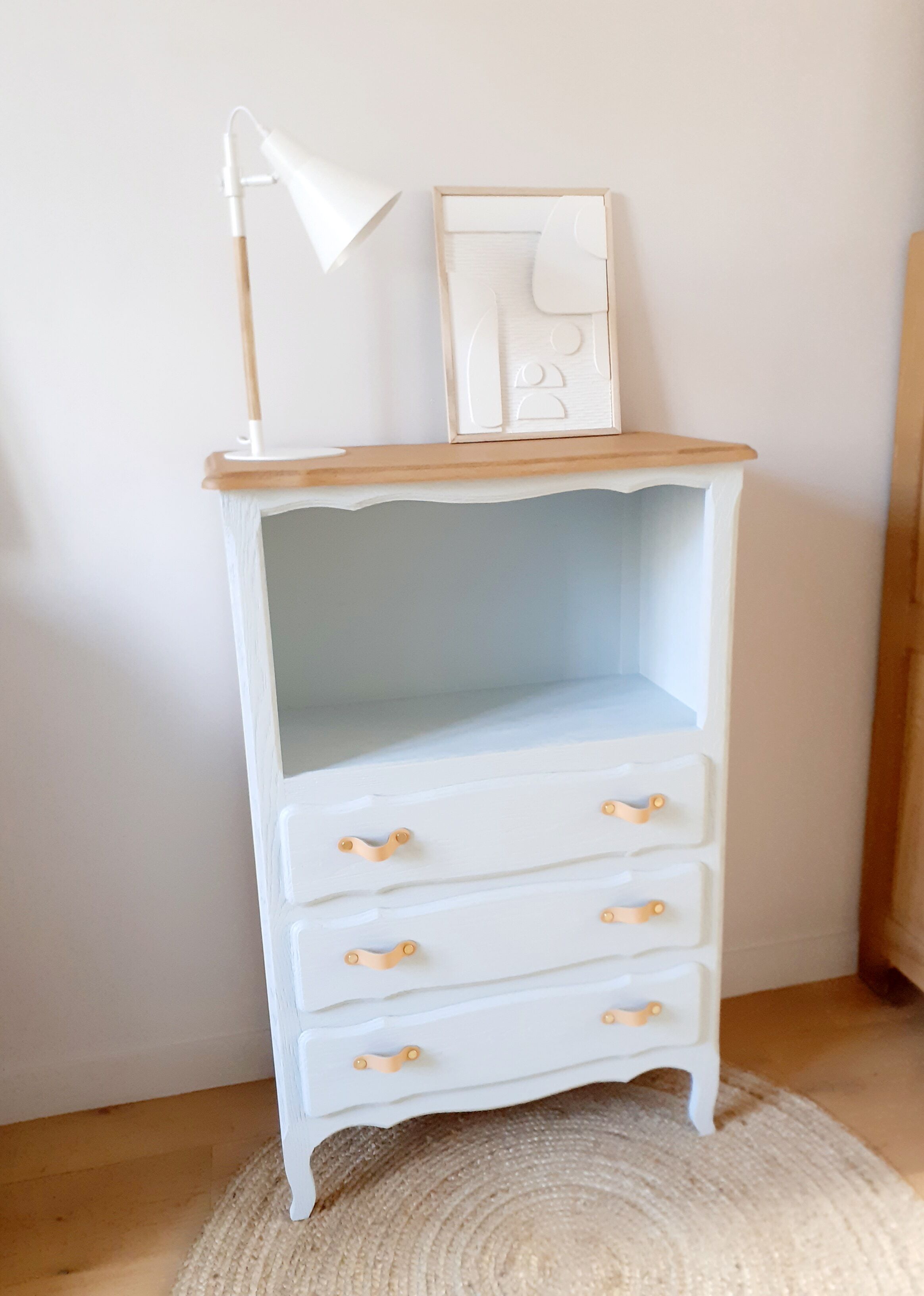 Restyled chest of drawers