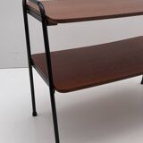 Teak  Magazine Rack Side Table by Olof Pira for String AB,  1950s