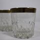 Whiskey Tumbler "Ritz" Glass with 24-Karat Gold Rim from Mäander, 1960s