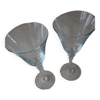 Verres à pied