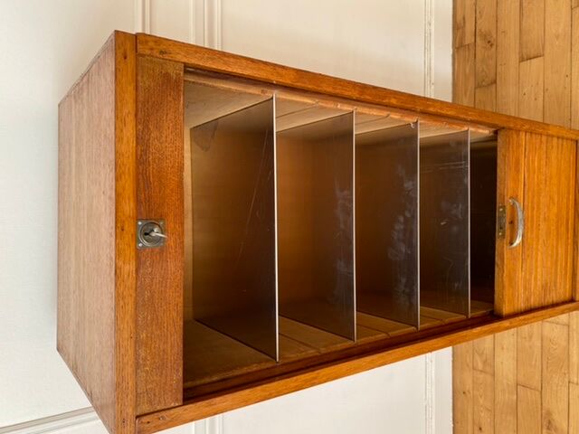 1950s curtain cabinet furniture