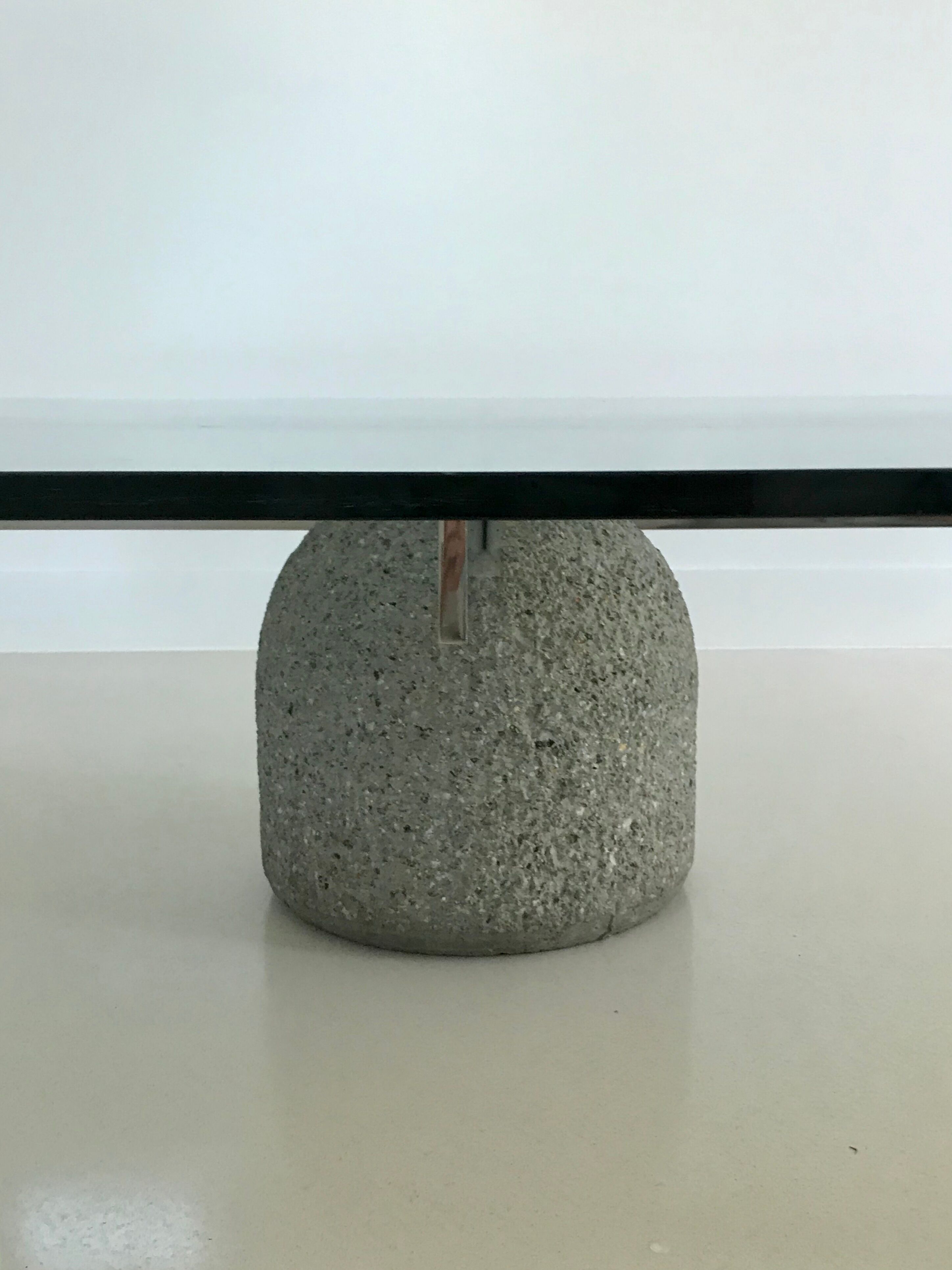 Coffee table "Paracarro" by Giovanni Offredi, Italy 70s