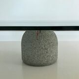 Table basse "Paracarro" de Giovanni Offredi, Italie années 70