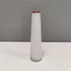Slim mouth-blown vase from Danish holmegaard glassworks, estimated 1980s.