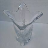 Large Sèvres crystal vase