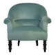 Restored authentic 19th century toad armchair