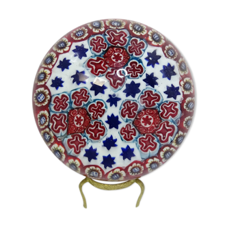 XXL paper press Murano Millefiori diameter 10 cm