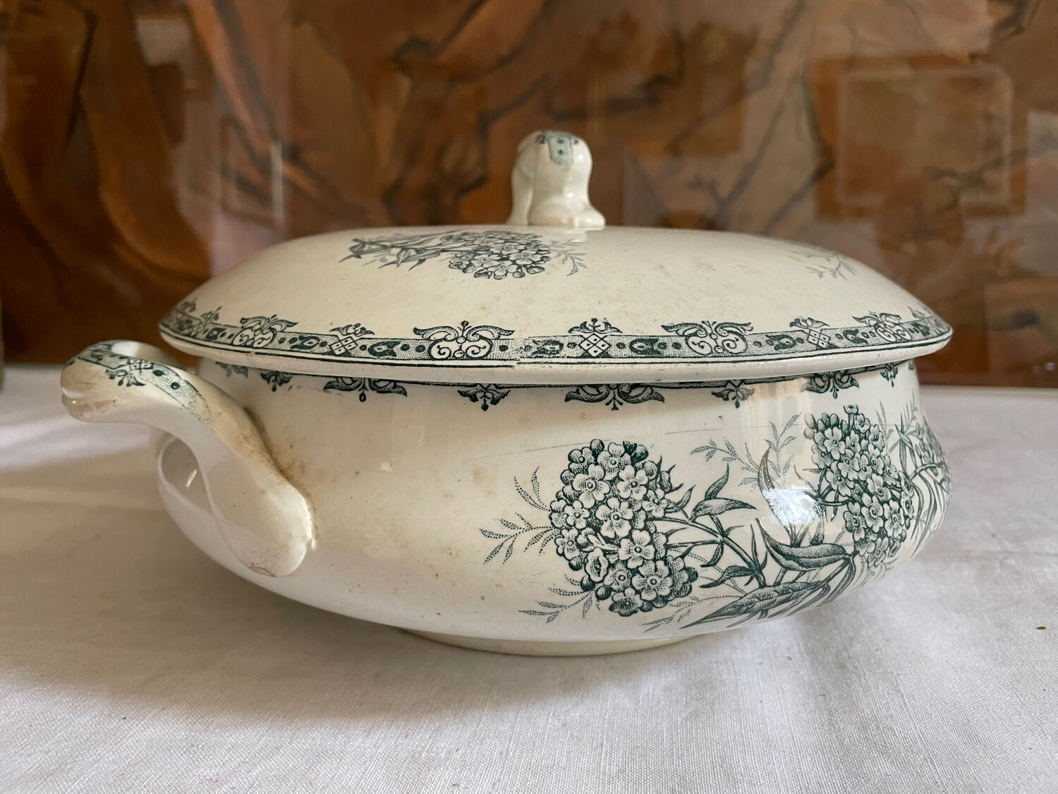 Ceramic tureen Daisy St Amand
