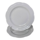 Dessert plates in porcelain
