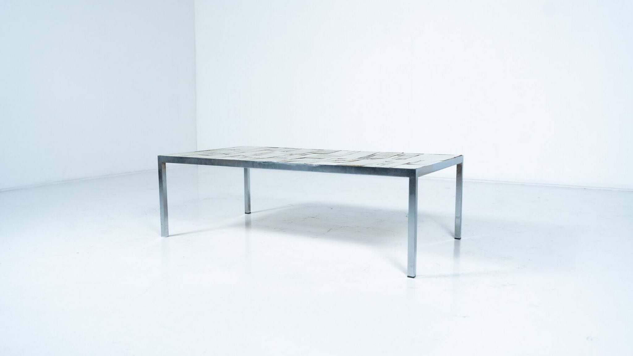 Mid-Century Mosaic Coffee Table attributed to Pia Manu, 1970s