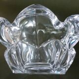 Crystal ashtray signed Bayel