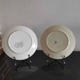 2 Moss Roses flat plates